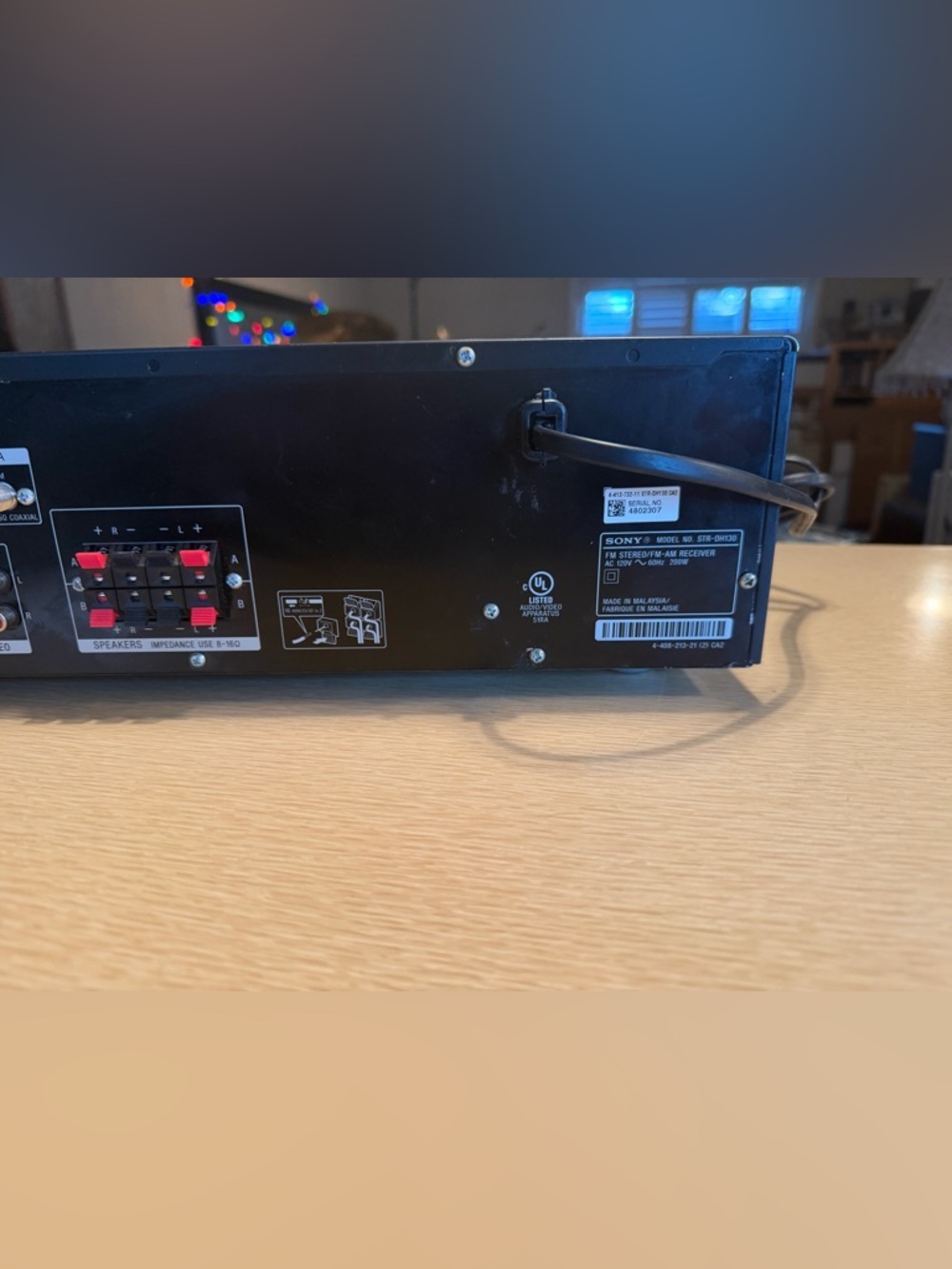 SONY STR-DH130 FM/AM Stereo Receiver  VERY NICE Serviced 90WPC🎶 - Picture 8 of 8